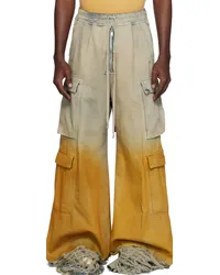 DRKSHDW by Rick Owens Blue & Orange Jumbo Belas Cargo Pants 4653d