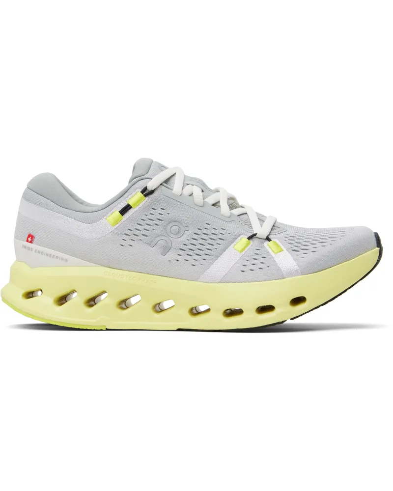 ON Gray Cloudsurfer 2 Sneakers Glacier