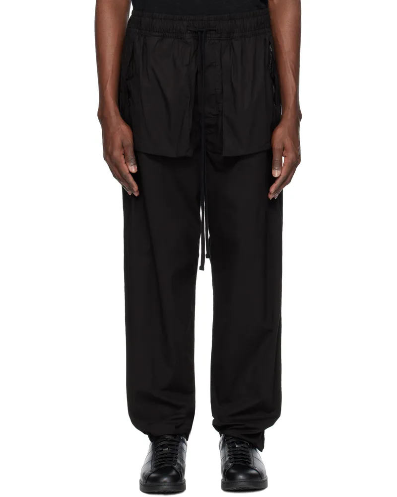 THOM KROM Black M ST 473 Trousers Black