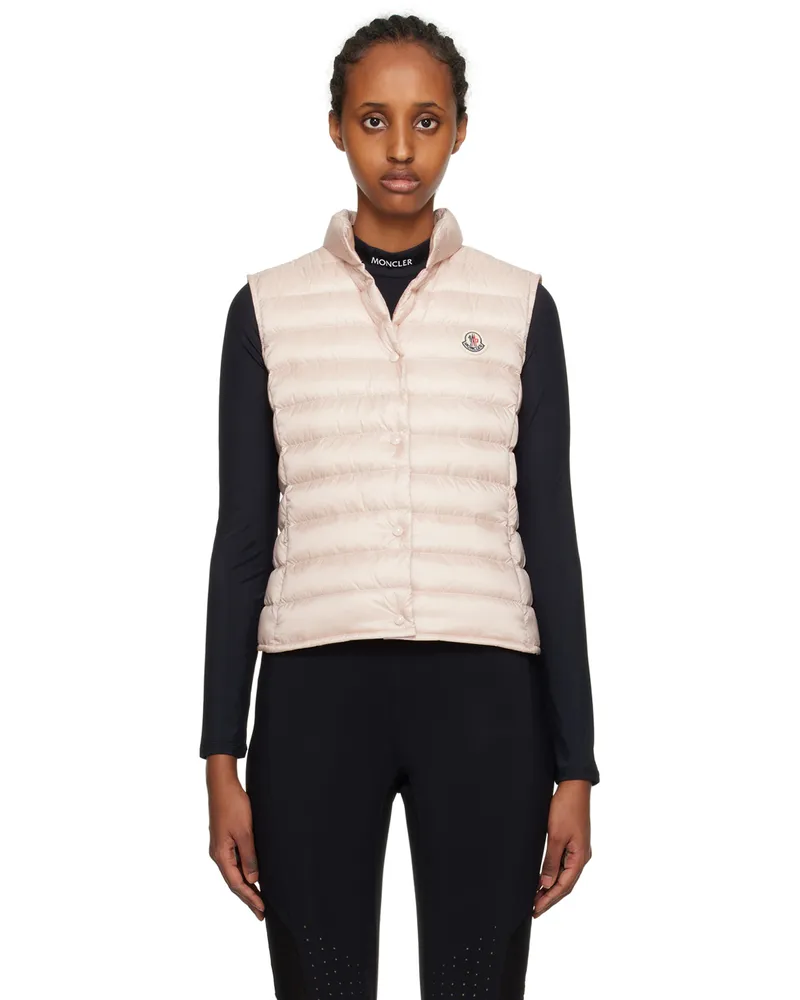 Moncler Pink Liane Down Vest 529