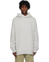 Acne Studios Gray Relaxed Hoodie Xlight