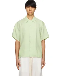 COMMAS Green Dropped Shoulder Shirt Fresco