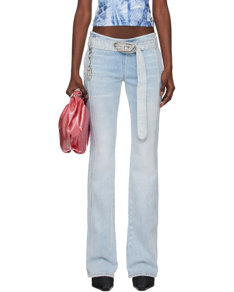 Diesel Blue D-Ebbybelt 0jgaa Jeans 1