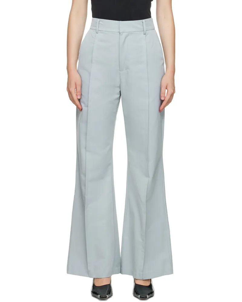 THIRD FORM Blue Line Through Trousers Dusty