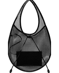 Alaïa Black One Piece Medium Fishnet Bag -