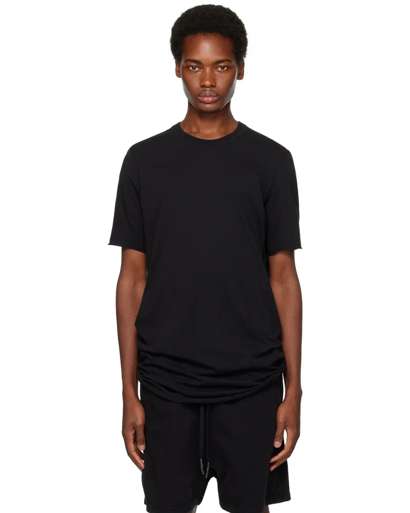 Boris Bidjan Saberi Black TS1B T-Shirt Black