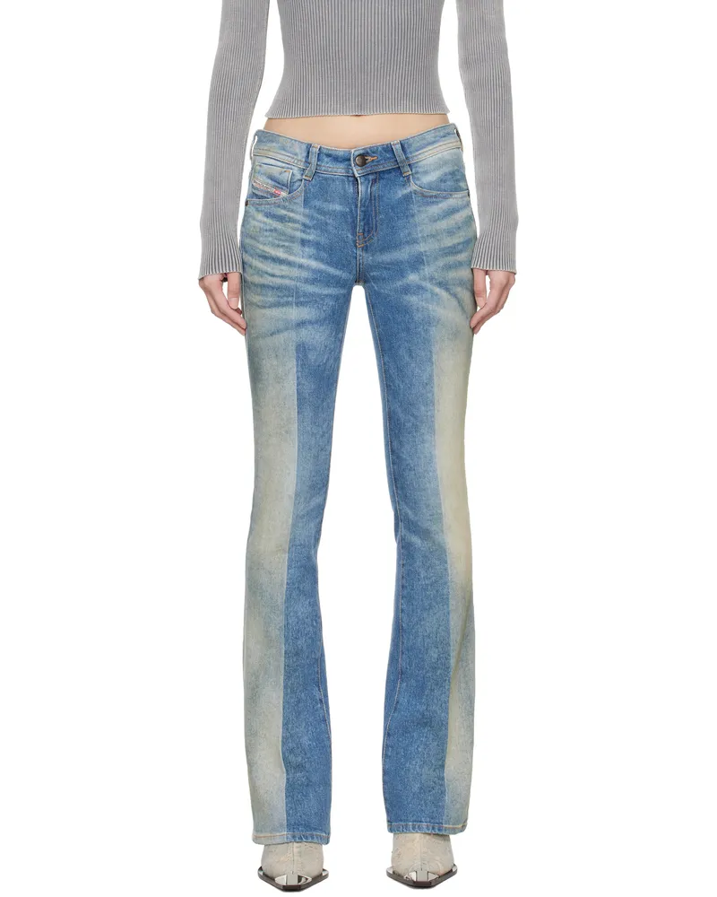 Diesel Blue 1969 D-Ebbey 0enar Bootcut Jeans 01