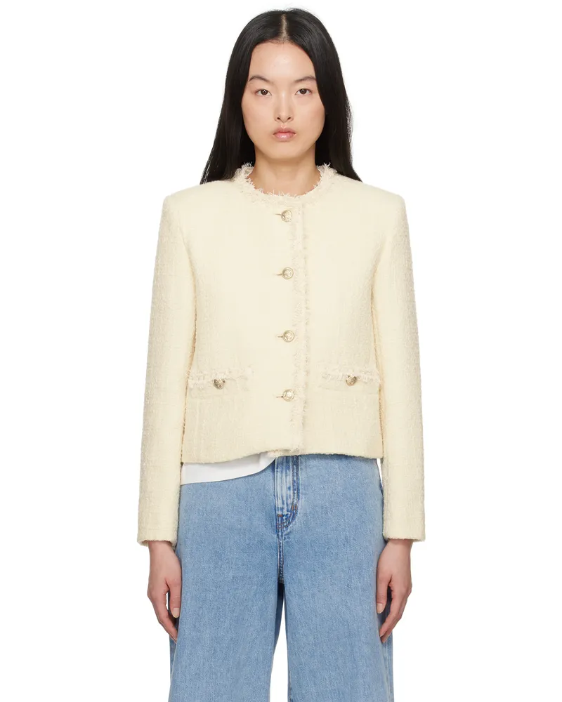 Max Mara Off-White Balia Jacket 001