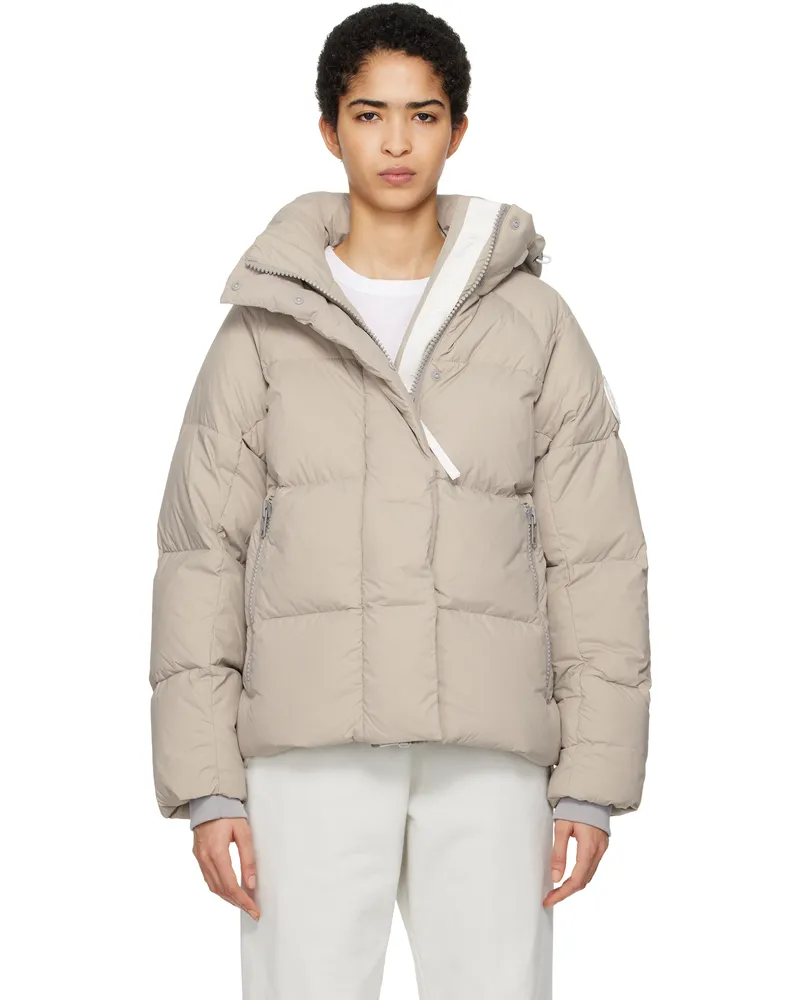 Canada Goose Beige Junction Down Pastels Jacket 432