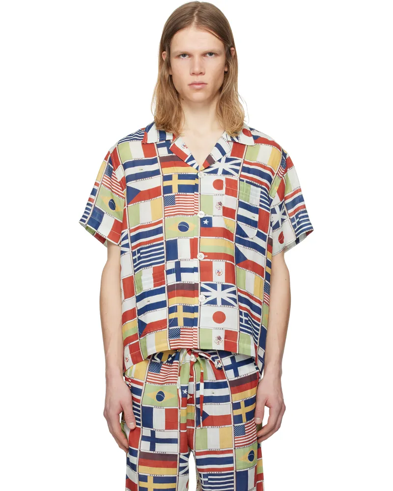 BODE Multicolor International Short Sleeve Shirt Multi