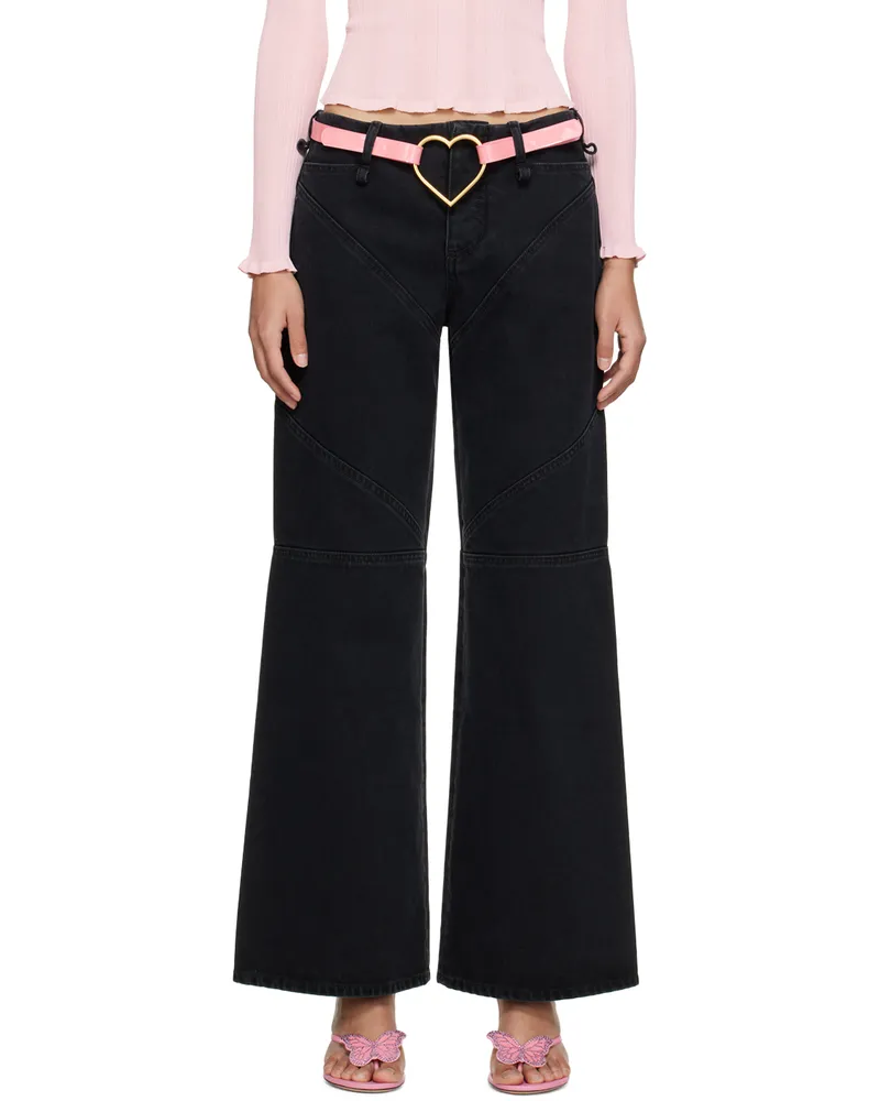 ioannes Black Combat Jeans Black