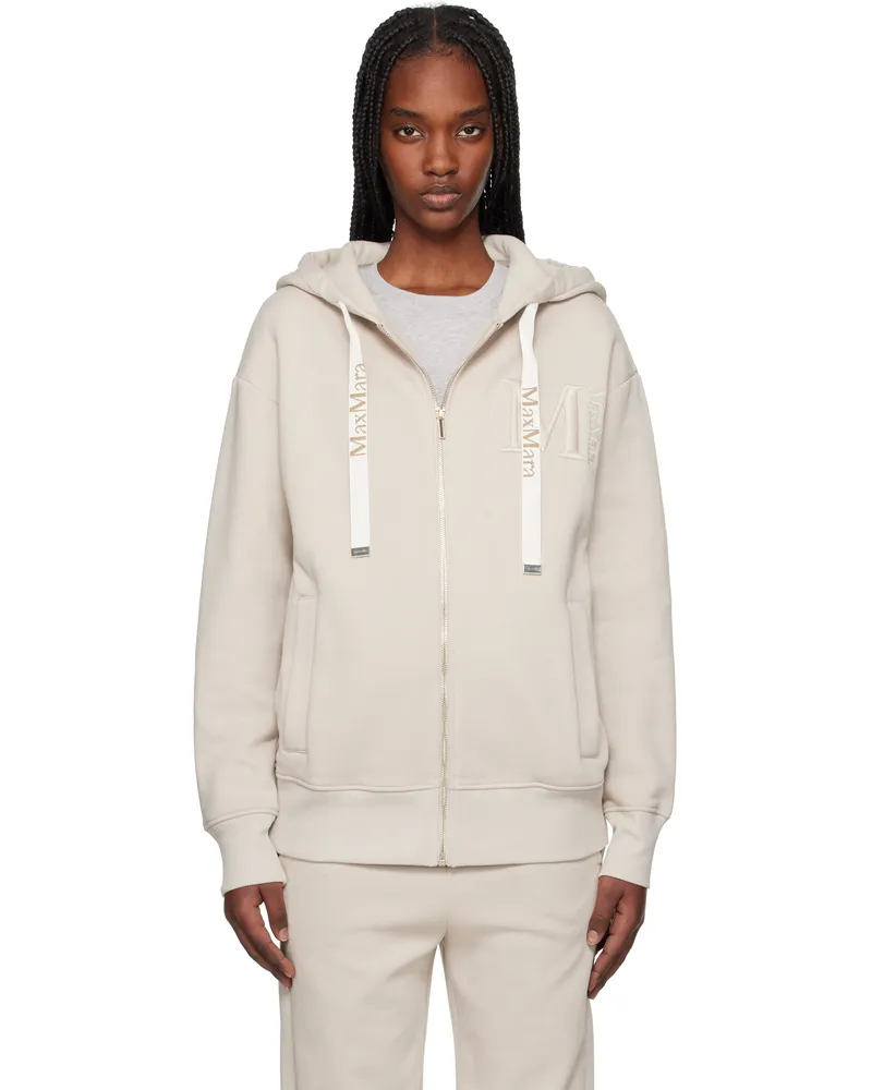 Max Mara Beige Pecos Hoodie 004
