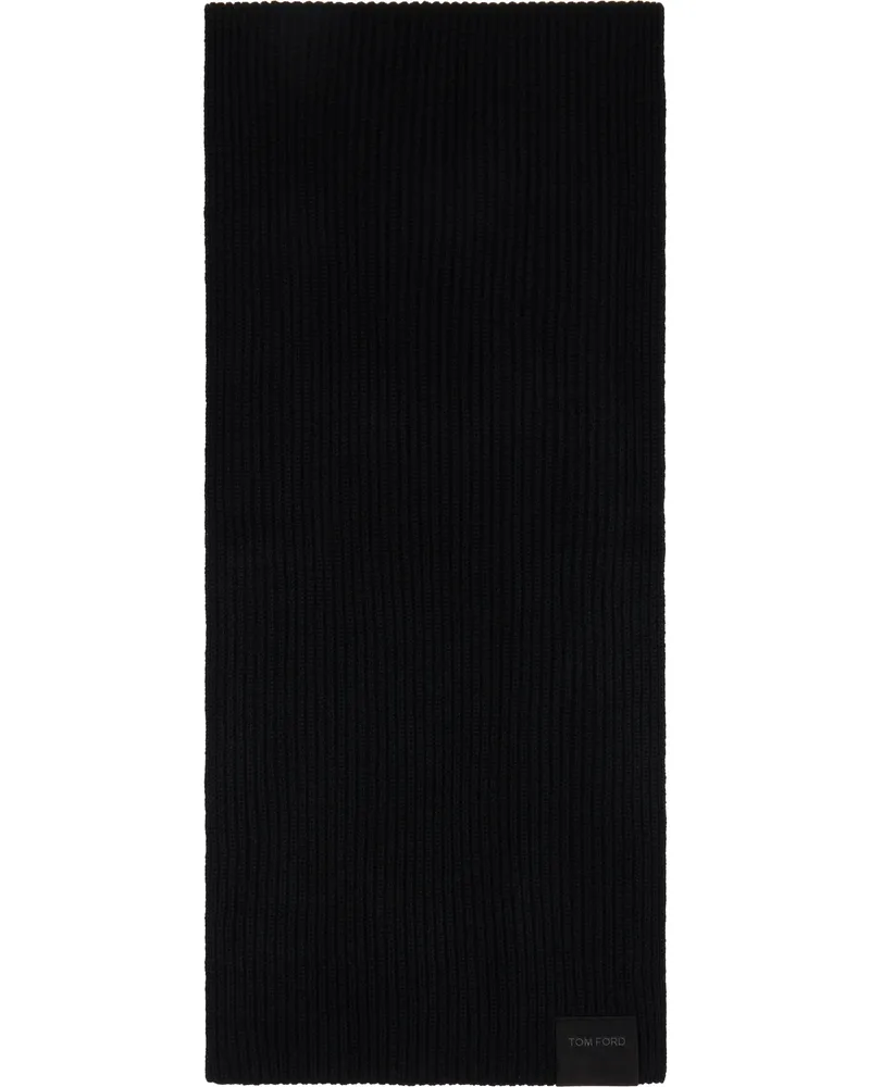 Tom Ford Black Cashmere Scarf Lb999black