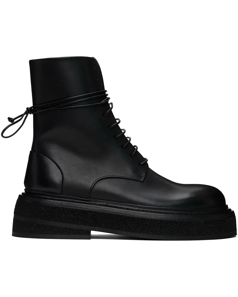 Marsèll Black Zuccone Boots 666