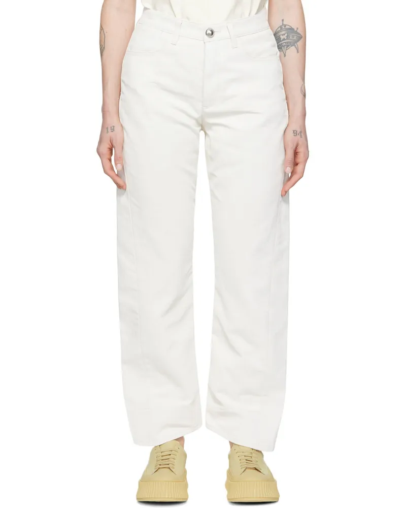 Jil Sander Off-White Workwear Jeans 101