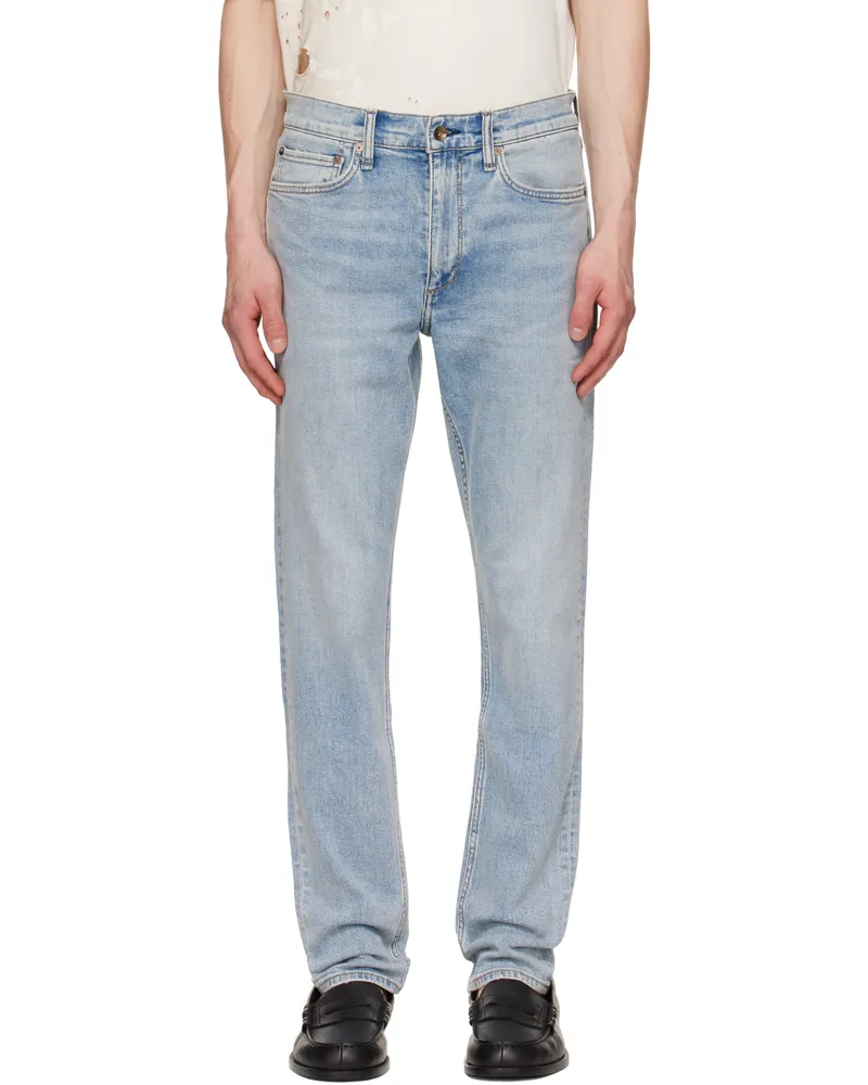 Rag & Bone Blue Fit 2 Slim Fit Jeans Flynn