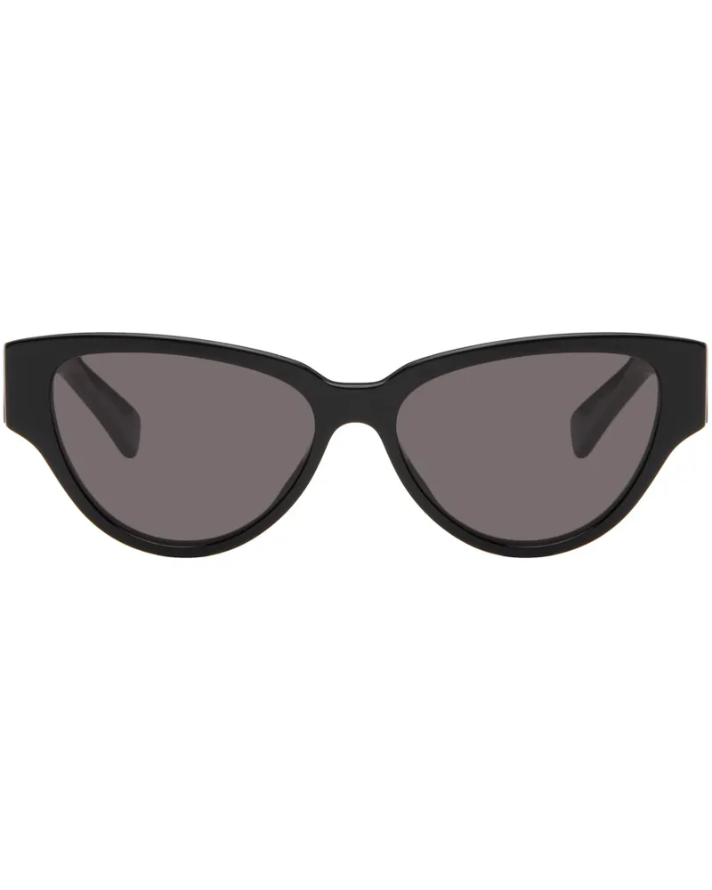 Bottega Veneta Black Cat-Eye Sunglasses 001