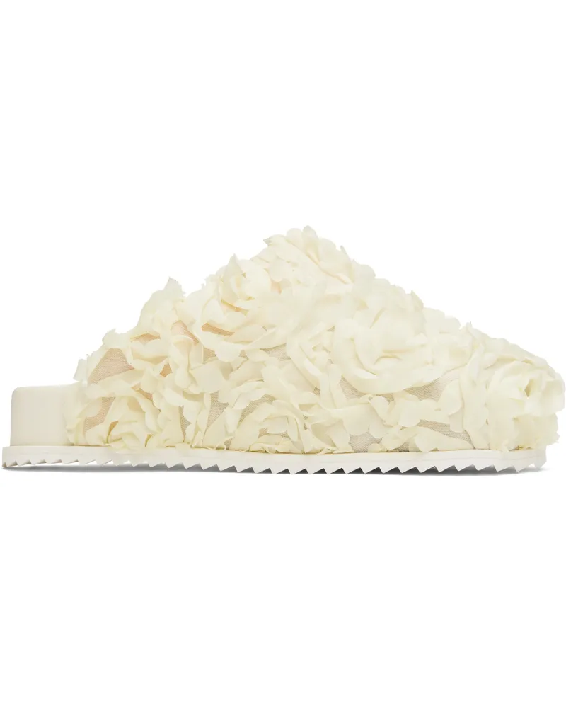YUME YUME Off-White Truck Slides Crudo