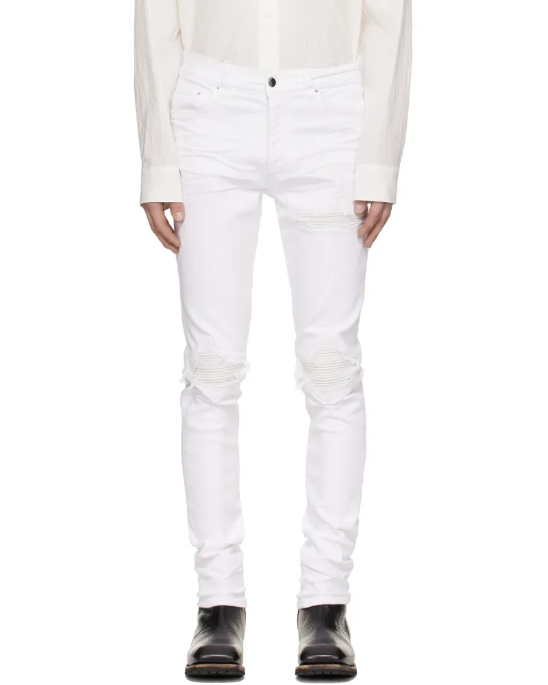 Amiri White MX1 Jeans White