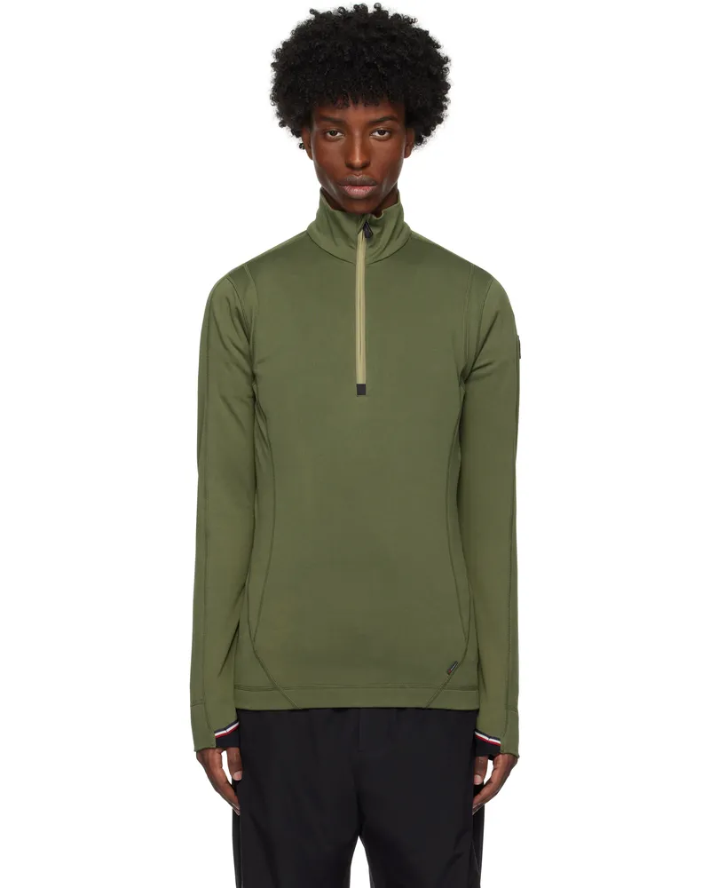 Moncler Khaki Maglia Lupetto Sweater 891