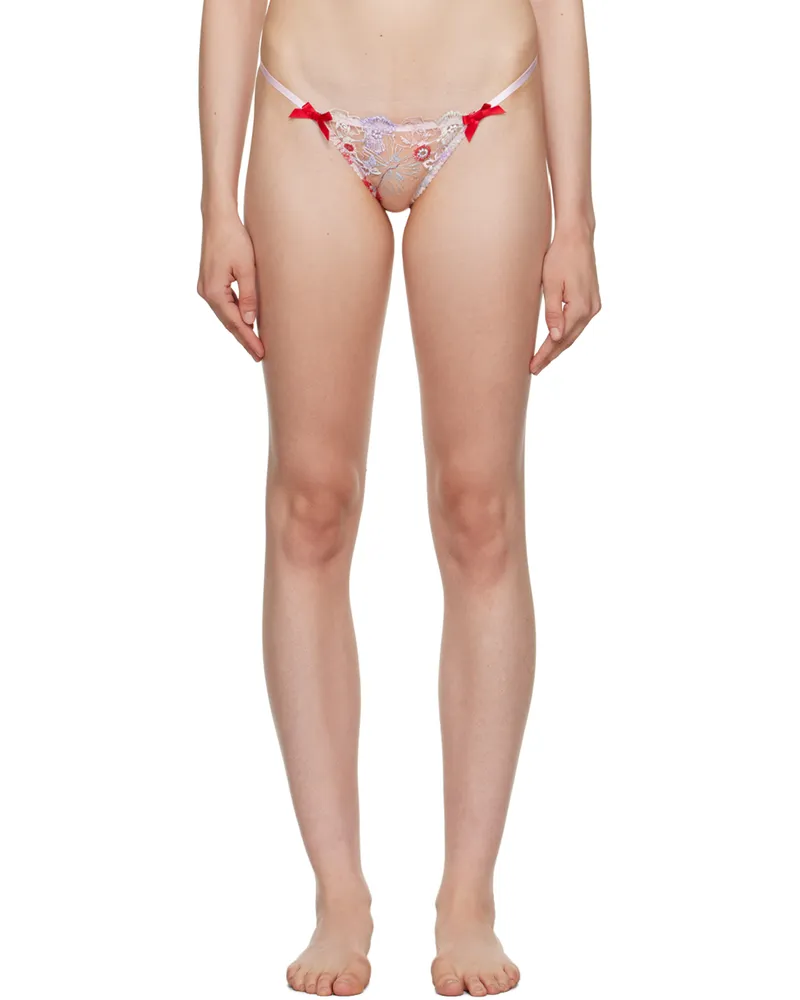 Agent Provocateur Pink Zuri Thong 600400