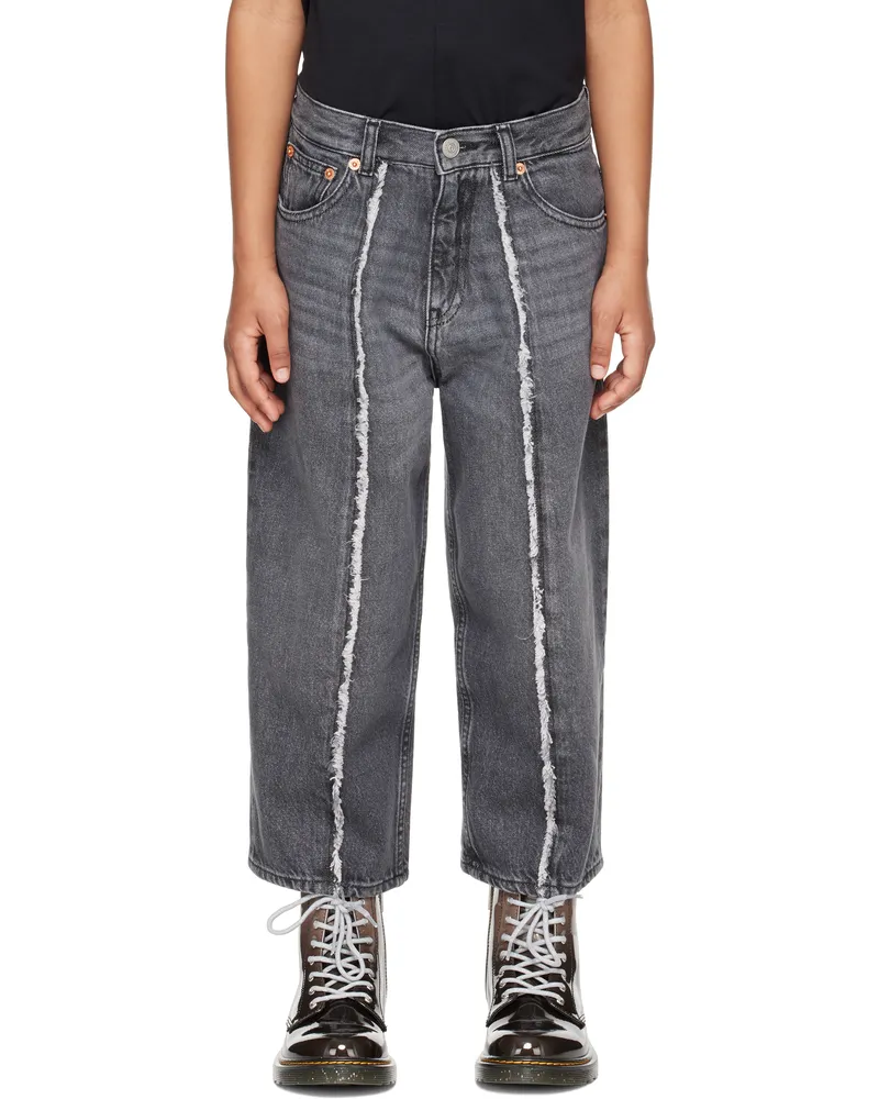 Maison Margiela Kids Gray 5 Pockets Jeans M602