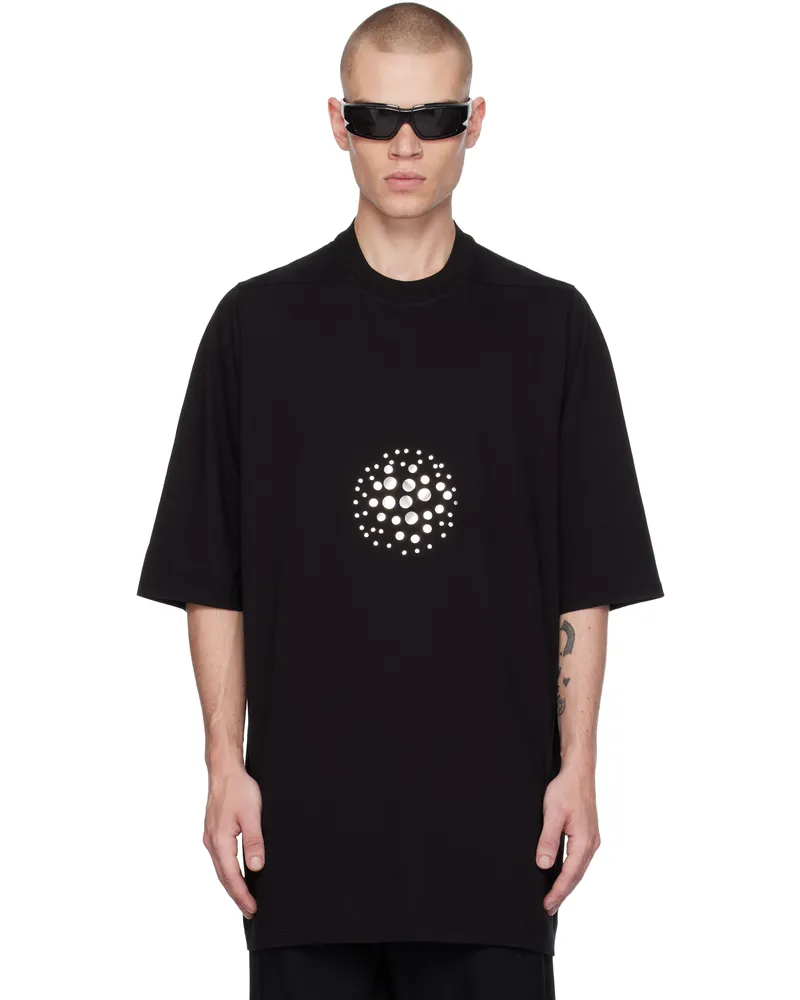 Rick Owens Black Porterville Jumbo SS T-shirt 09
