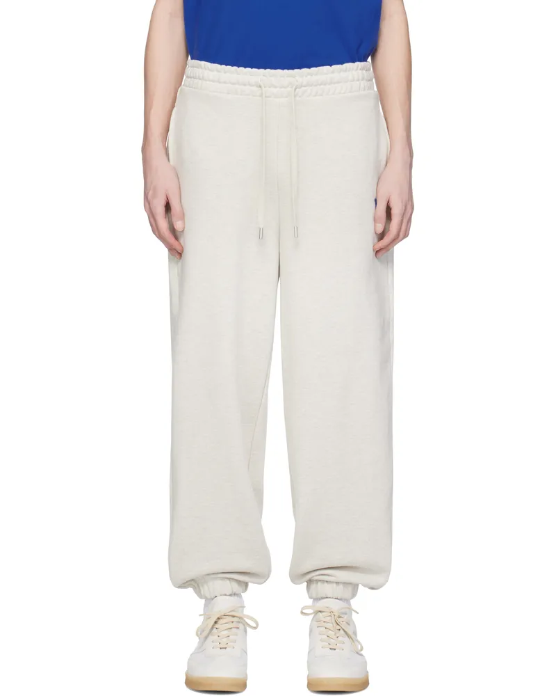 Adererror Gray Sig; TRS Tag 01 Sweatpants Oatmeal