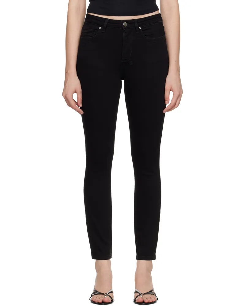 ksubi Black Spray On Jeans Black