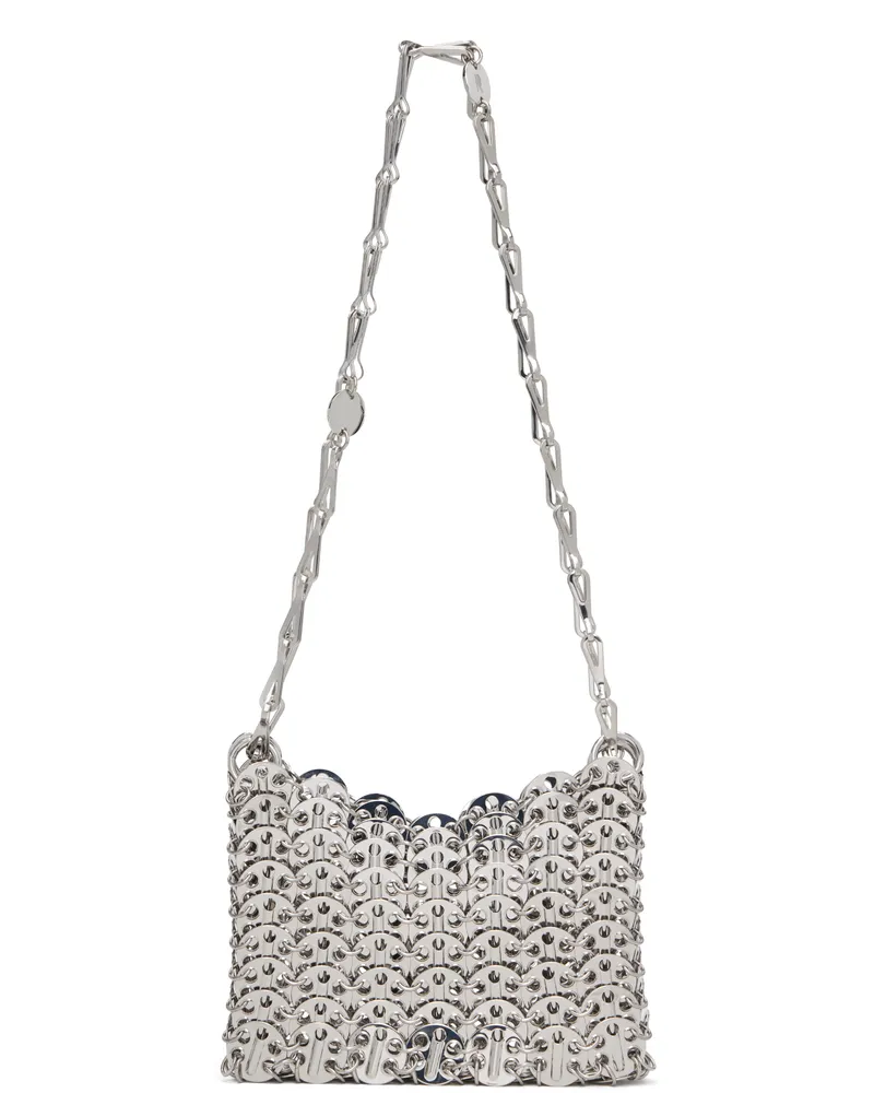 Paco Rabanne Silver Iconic 1969 Nano Bag P040