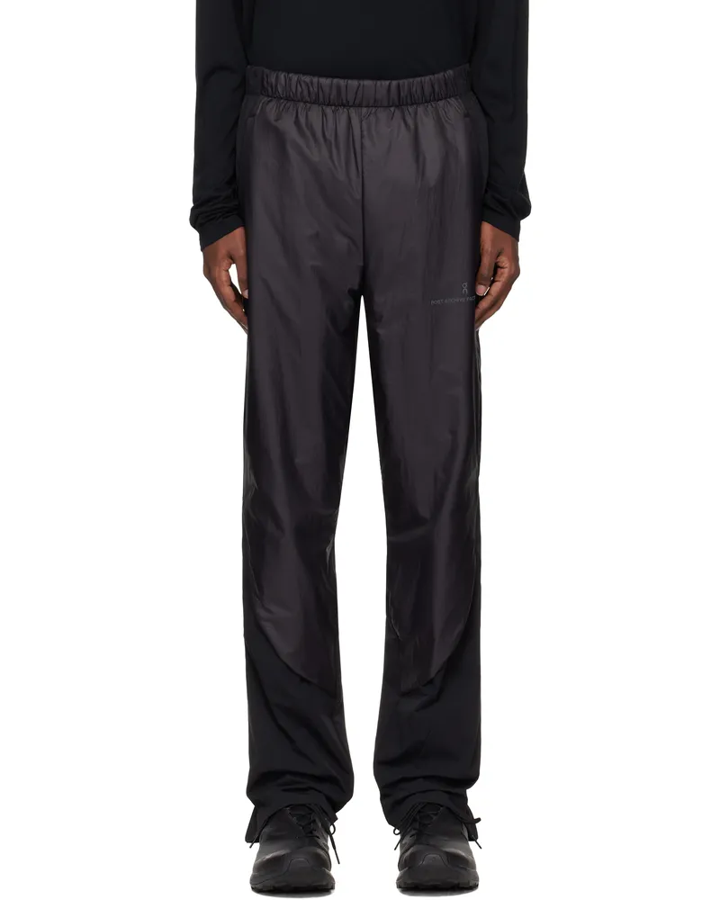 Post Archive Faction Black On Edition Zero Trousers Black