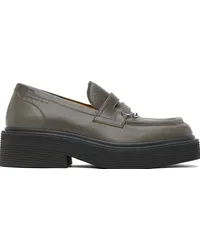 Marni Gray Piercing Loafers 00ngrey