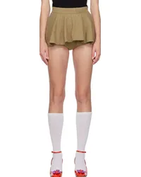 pushBUTTON SSENSE Exclusive Beige Skort Beige