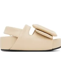 BOYY Beige Puffy Platform Sandal Ivory