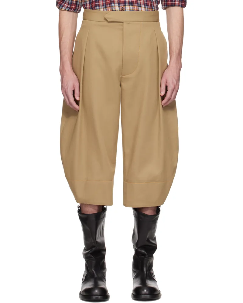 Vivienne Westwood Beige O Trousers Ss25-c404