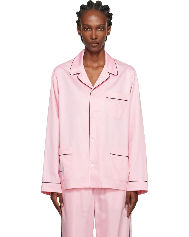 MAGNIBERG Pink Sorbetto Pyjama Shirt Blossom