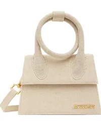 Jacquemus Beige Les Classiques 'Le Chiquito Noeud' Bag Light