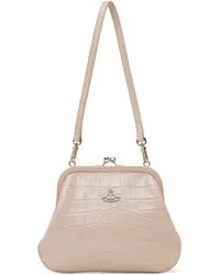 Vivienne Westwood Beige Vivienne's Clutch Ccream