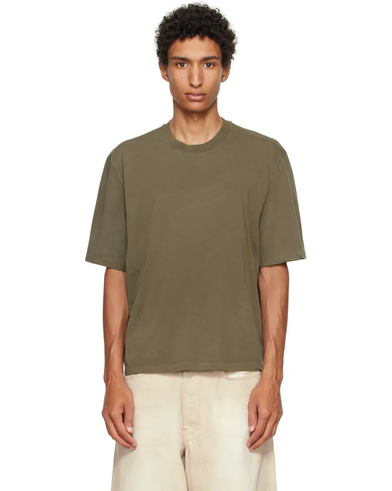Entire Studios Khaki Dart T-shirt Military