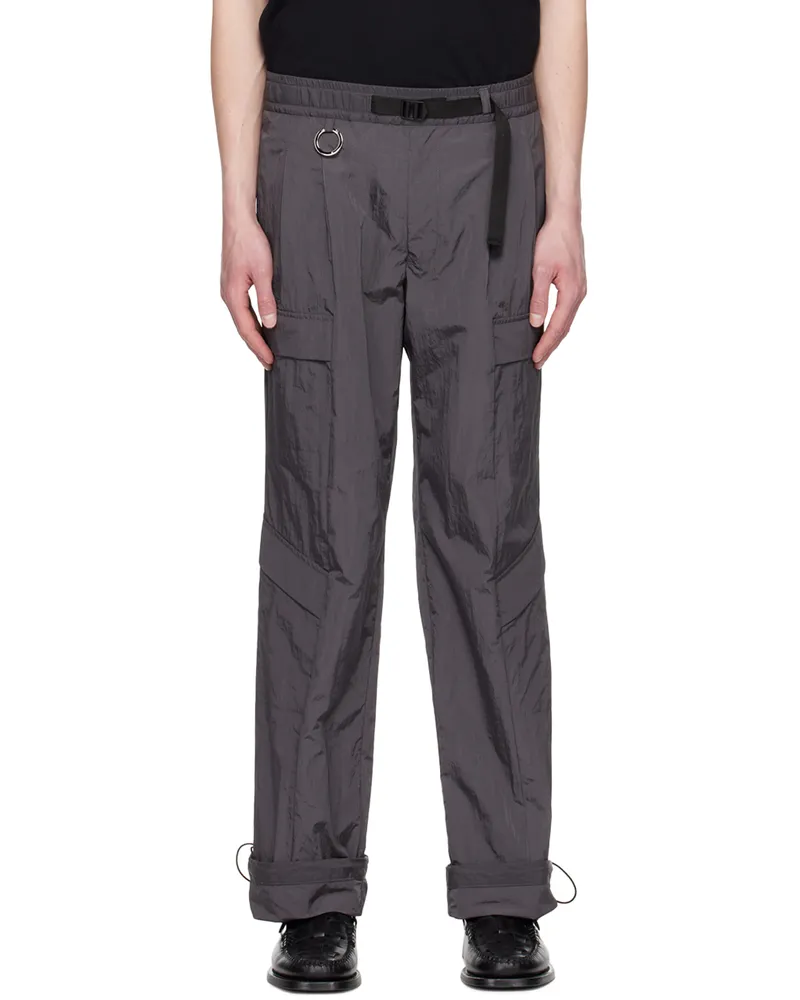 Th products Gray Nerdrum Type-B Cargo Pants Grey
