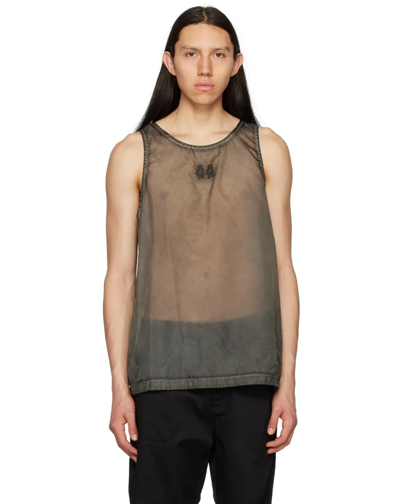 44 LABEL GROUP Gray Fango Sin Tank Top 201
