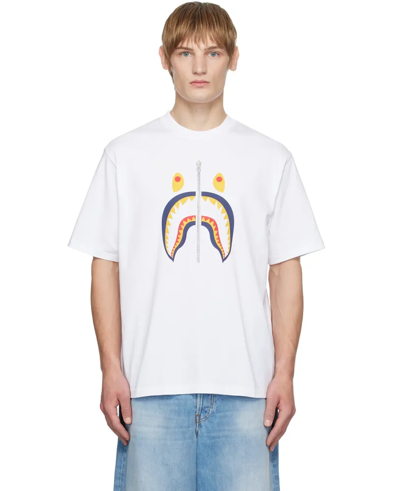 BAPE White Shark US T-shirt Wht-white