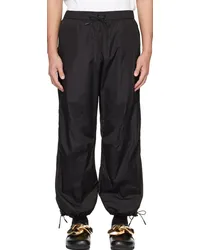 Simone Rocha Black Drawstring Sweatpants Black