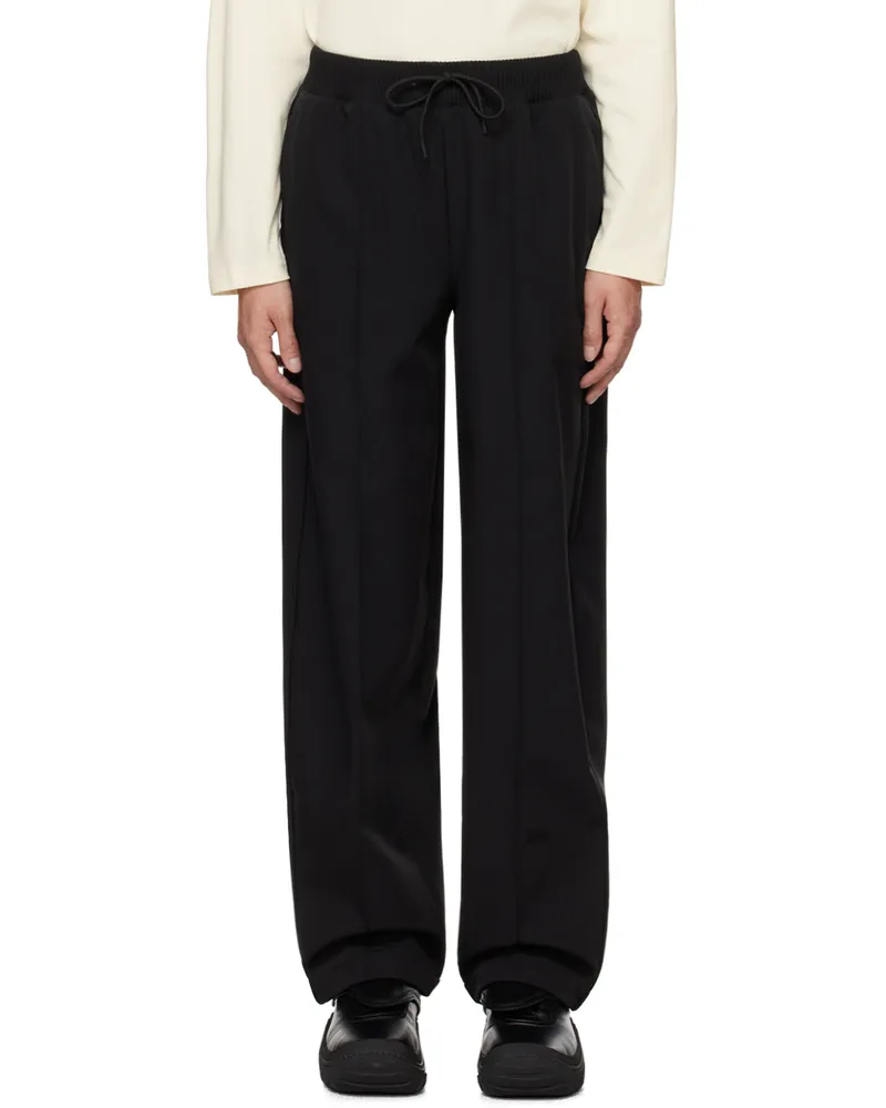 Han Kjøbenhavn Black Wide Leg Track Pants Black