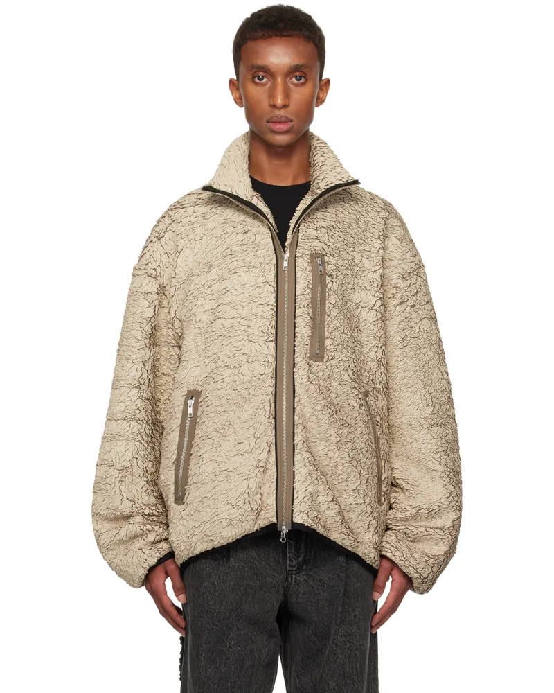 Song For The Mute Off-White Funnel Track Jacket Off