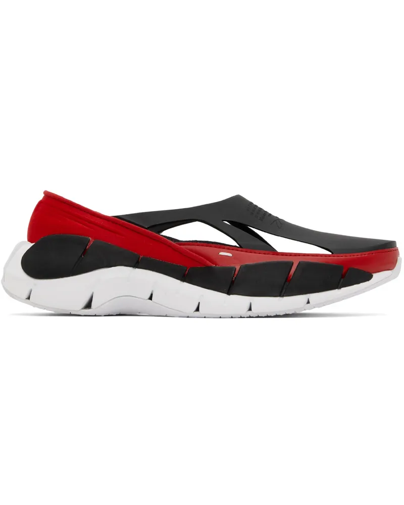 Maison Margiela Red & Black Reebok Edition Croafer Sneakers H8918