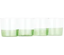 Green Light Water Glass Set, 4 pcs