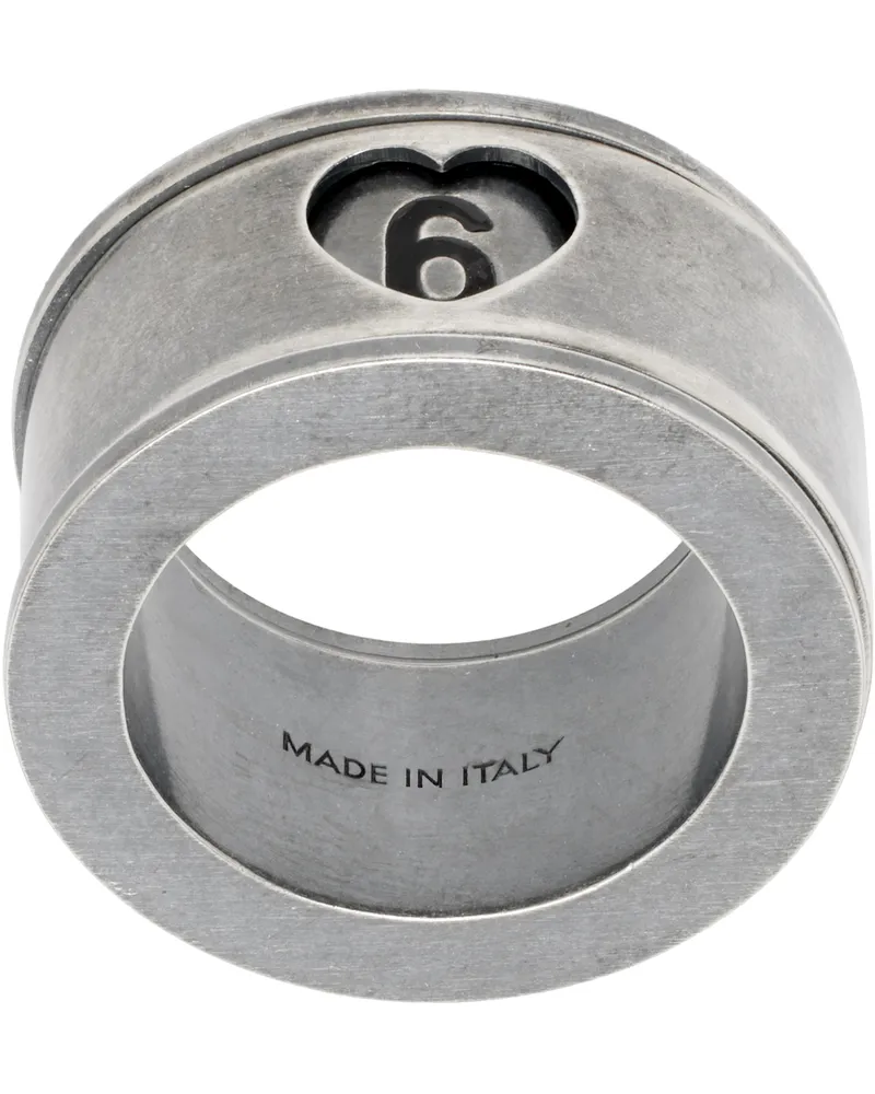 Maison Margiela Silver Spinner Ring 952