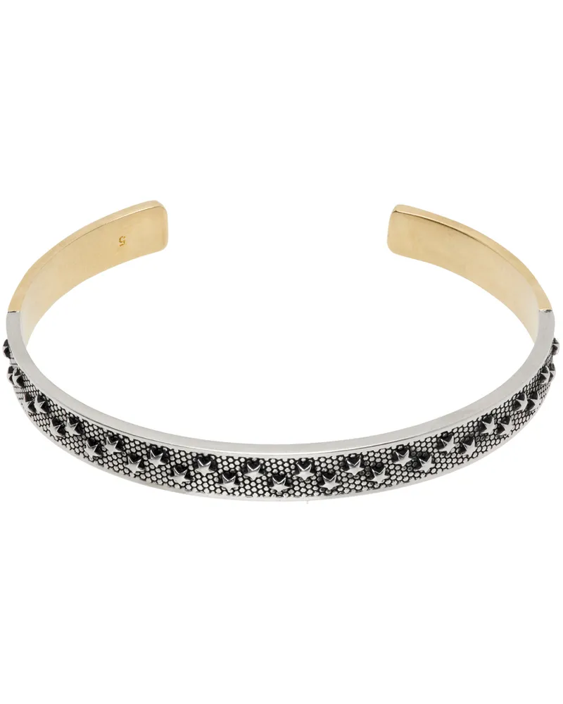 Maison Margiela Silver & Gold Star Bracelet 965