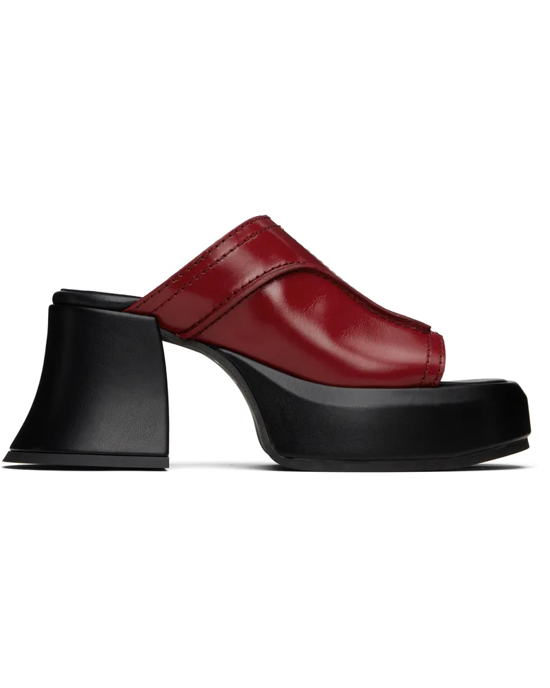 Miista Red Lota Mules Red
